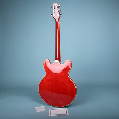 2004 Heritage H-535 Semi Hollowbody Trans Cherry Electric Guitar