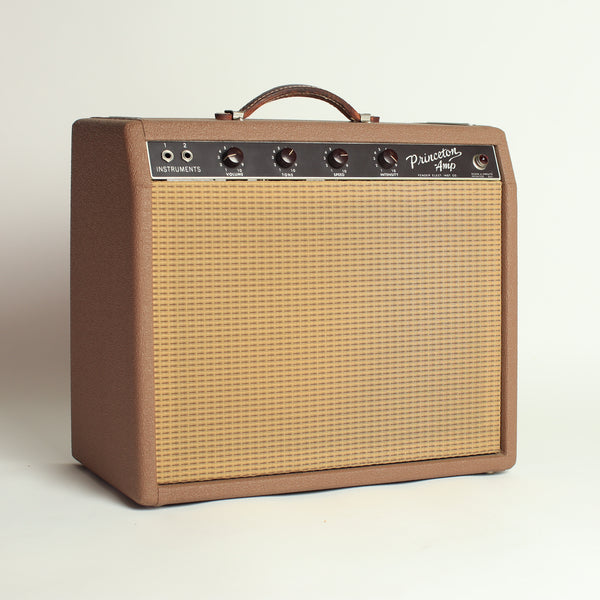 1962 Fender Princeton Brown Panel Vintage Pre-CBS Tube Amp