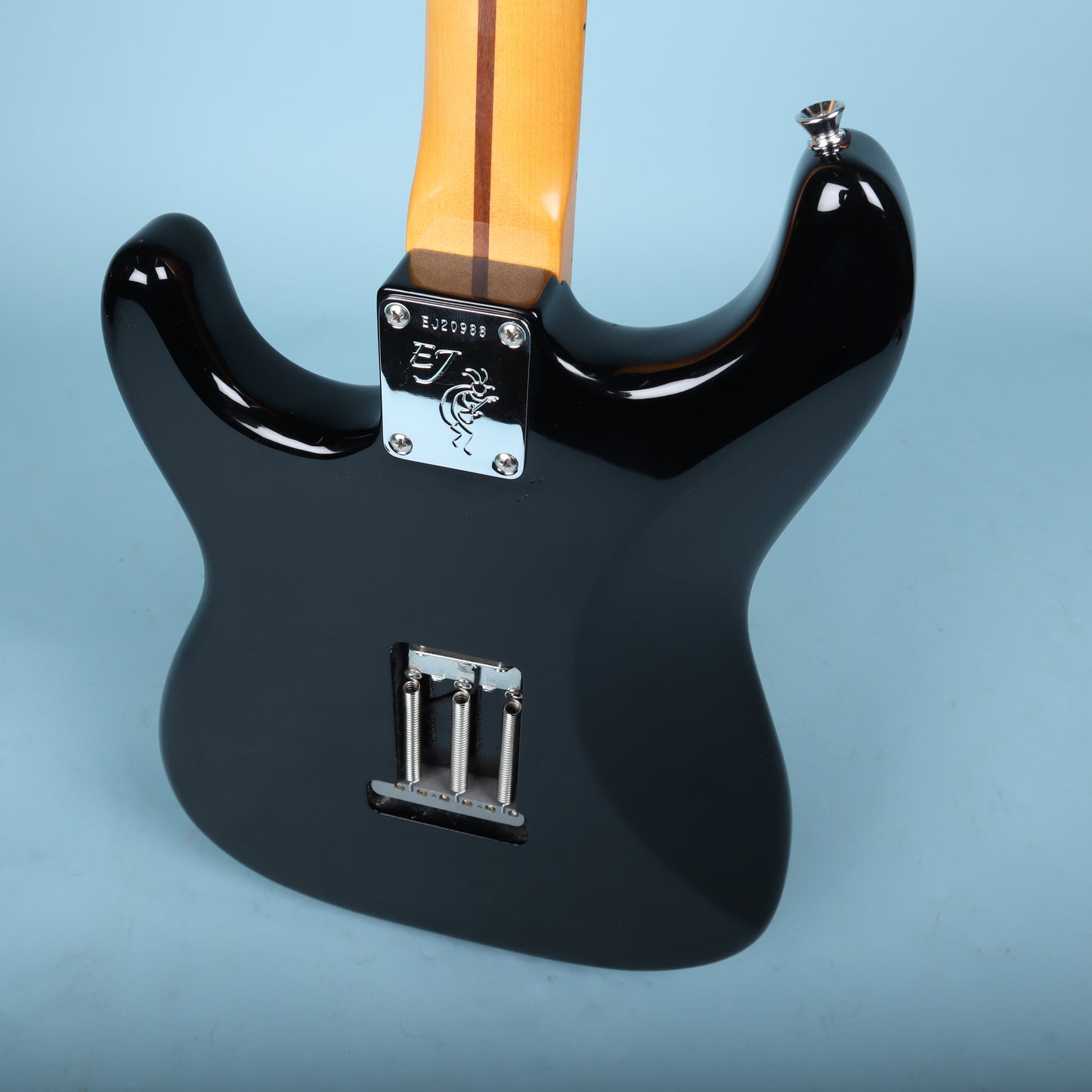 2018 Fender Eric Johnson Maple Neck Stratocaster Black Guitar