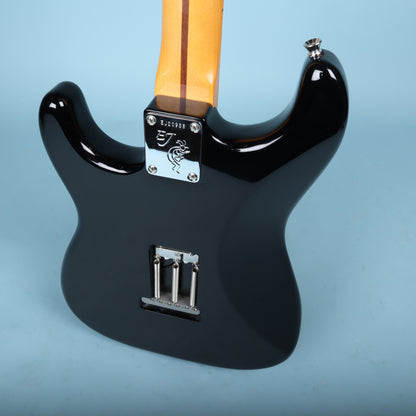2018 Fender Eric Johnson Maple Neck Stratocaster Black Guitar