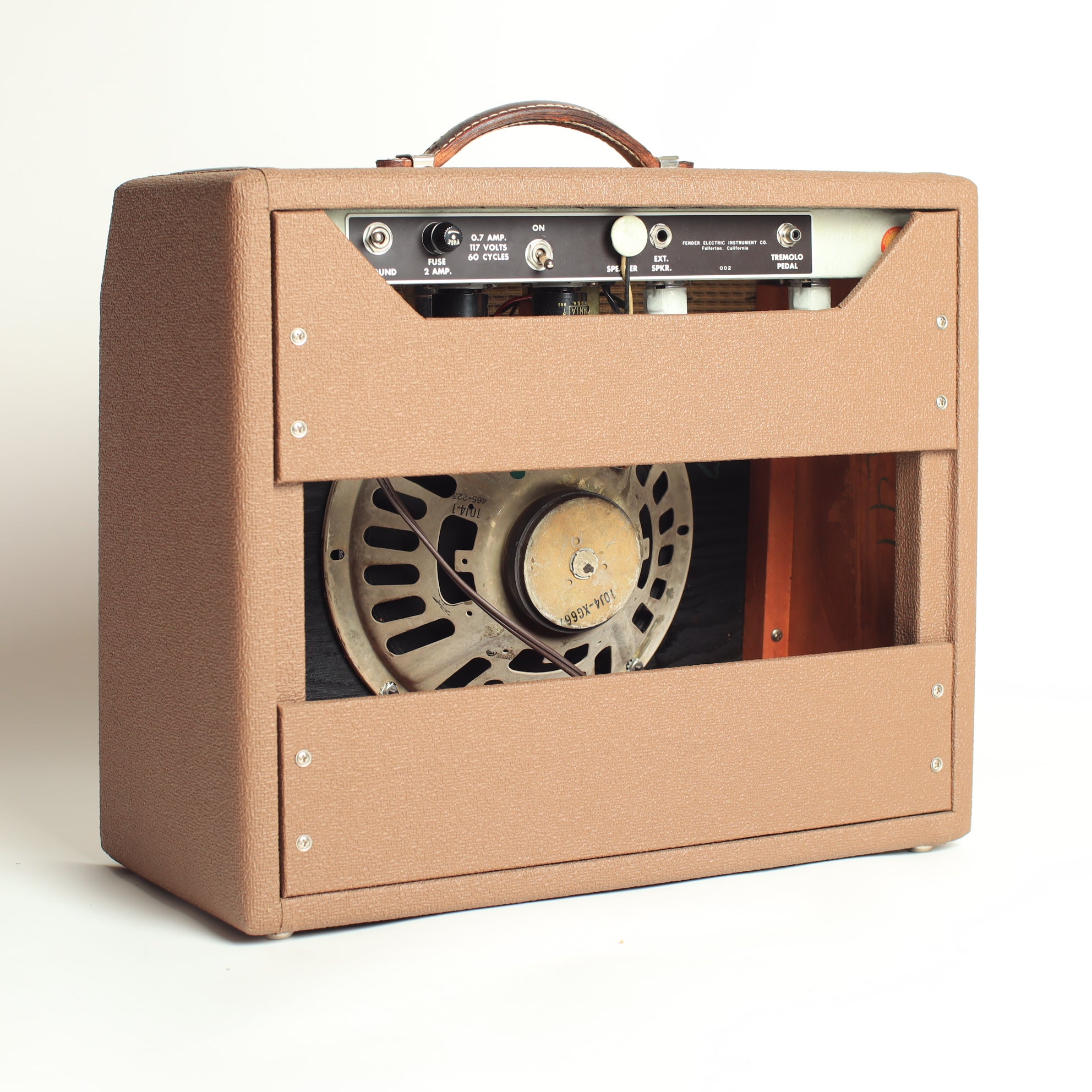 1962 Fender Princeton Brown Panel Vintage Pre-CBS Tube Amp