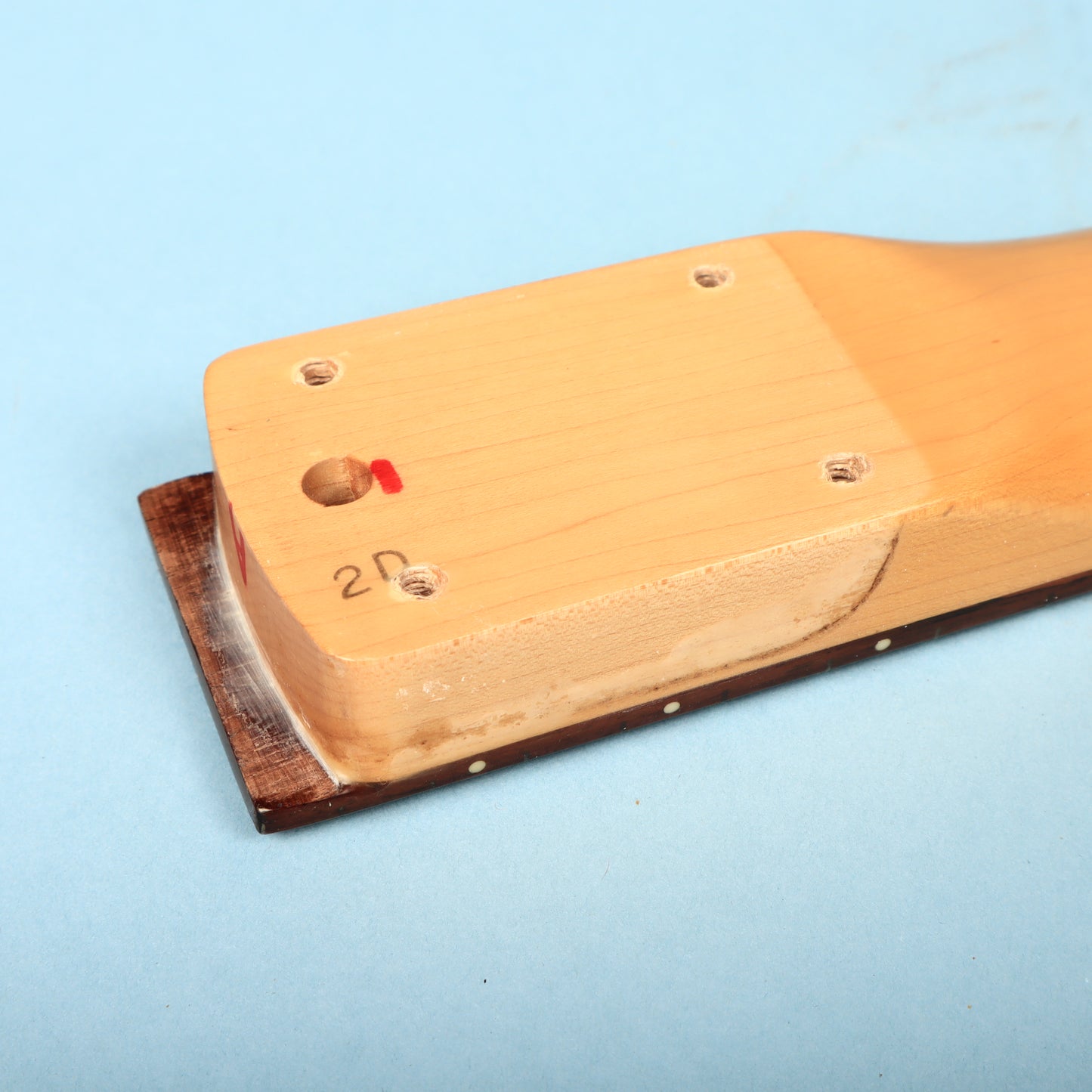 1980's Charvel Loaded Rosewood Guitar Neck MIJ Japan Pointy