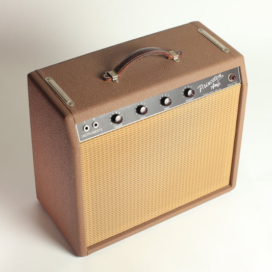 1962 Fender Princeton Brown Panel Vintage Pre-CBS Tube Amp