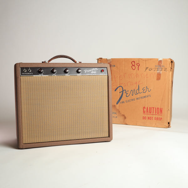 1962 Fender Princeton Brown Panel Vintage Pre-CBS Tube Amp