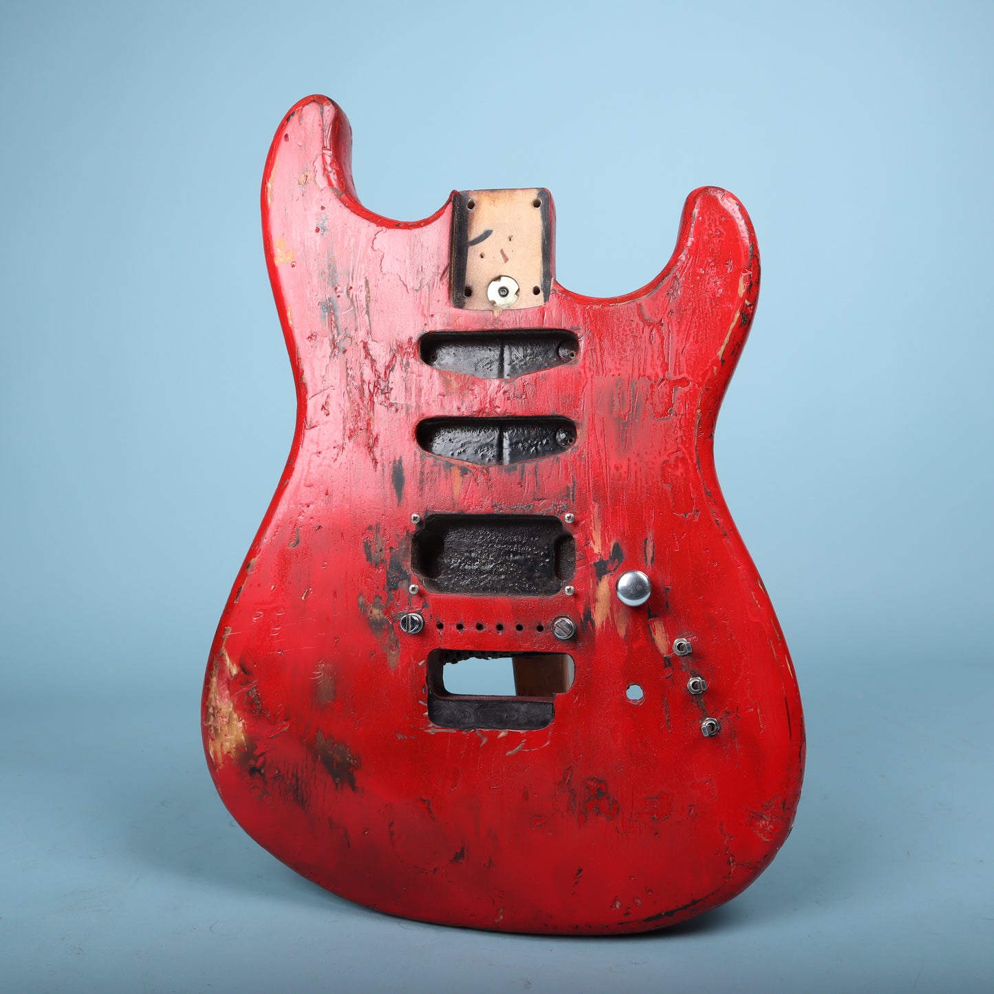 1987 Fender Squier Made in Japan MIJ Stratocaster Body Torino Red Contemporary ST-336