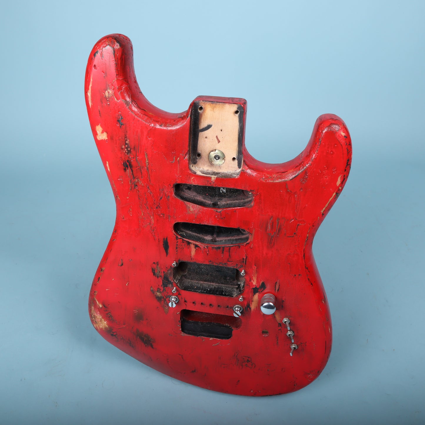 1987 Fender Squier Made in Japan MIJ Stratocaster Body Torino Red Contemporary ST-336