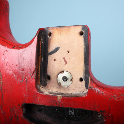 1987 Fender Squier Made in Japan MIJ Stratocaster Body Torino Red Contemporary ST-336