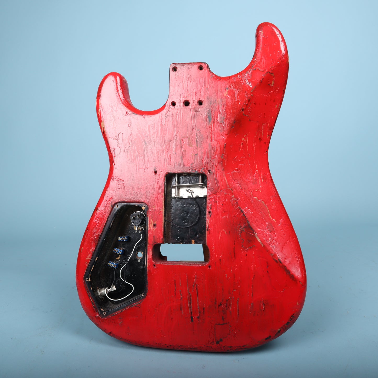 1987 Fender Squier Made in Japan MIJ Stratocaster Body Torino Red Contemporary ST-336