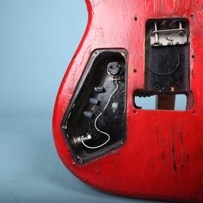 1987 Fender Squier Made in Japan MIJ Stratocaster Body Torino Red Contemporary ST-336