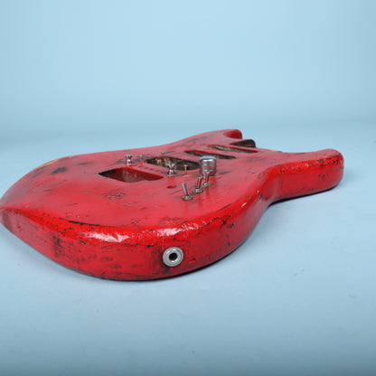 1987 Fender Squier Made in Japan MIJ Stratocaster Body Torino Red Contemporary ST-336