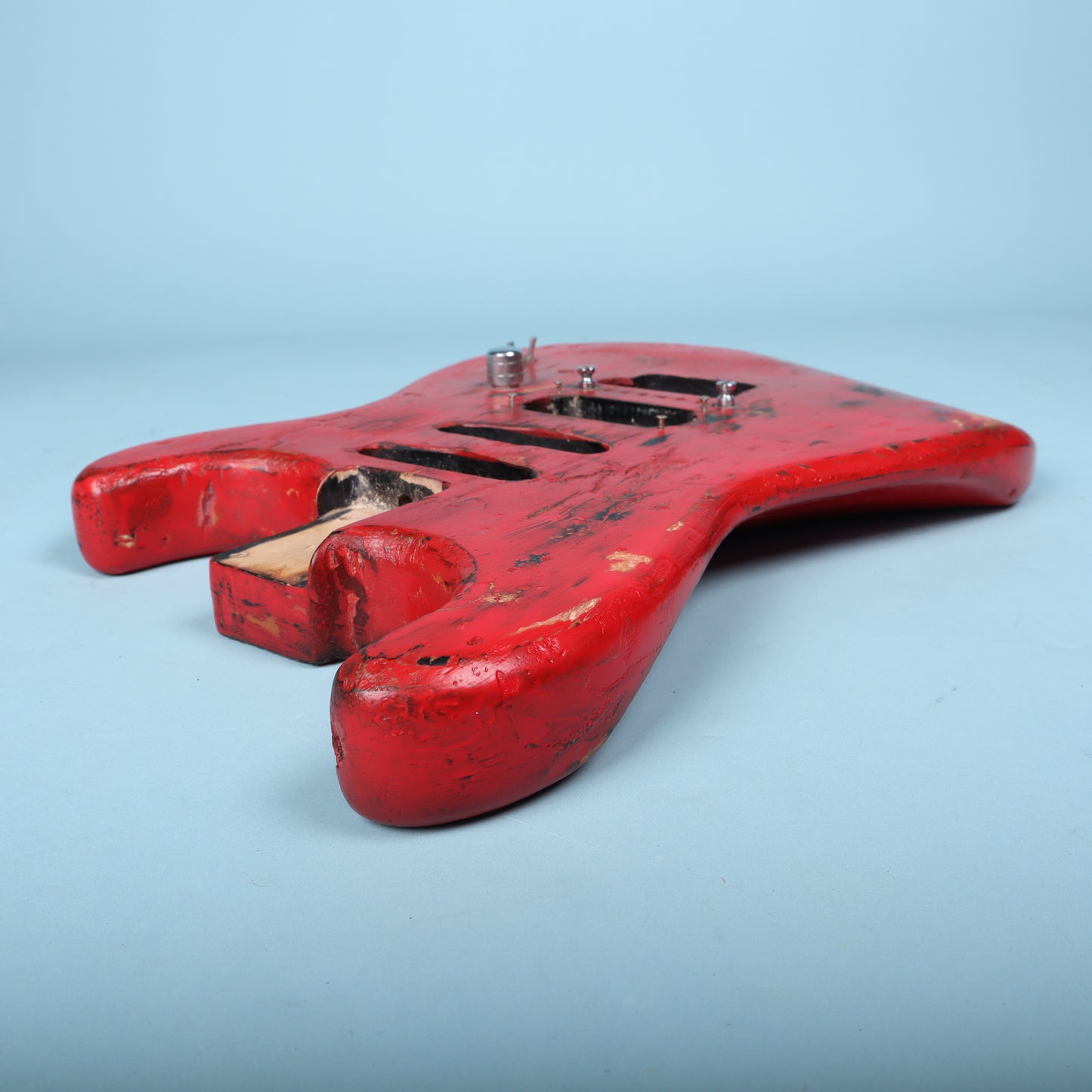 1987 Fender Squier Made in Japan MIJ Stratocaster Body Torino Red Contemporary ST-336