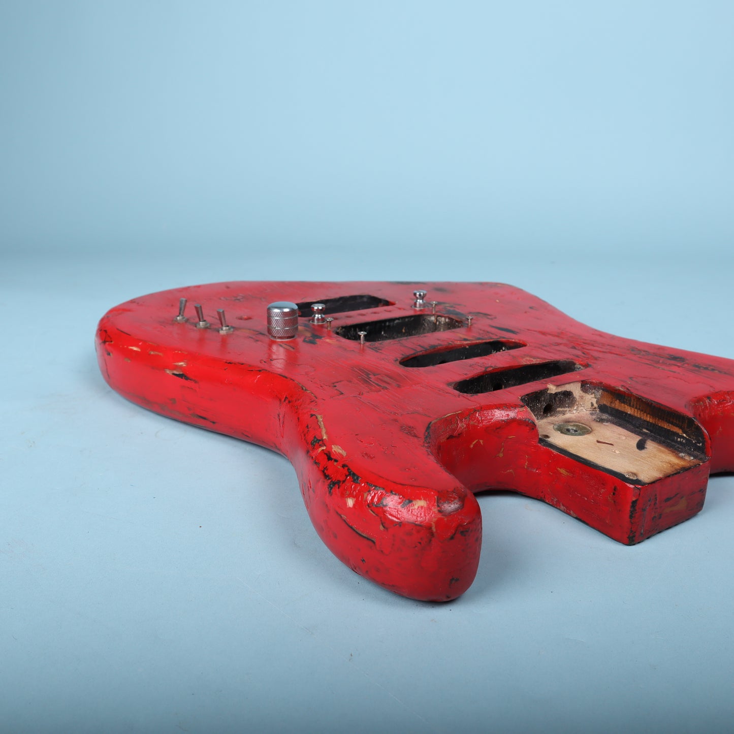 1987 Fender Squier Made in Japan MIJ Stratocaster Body Torino Red Contemporary ST-336