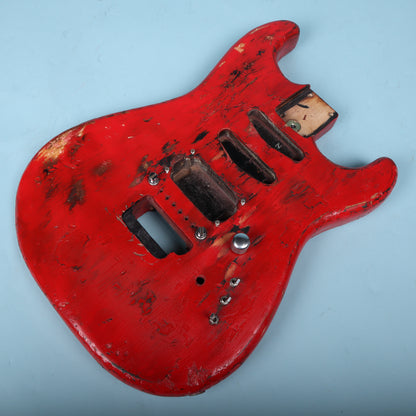 1987 Fender Squier Made in Japan MIJ Stratocaster Body Torino Red Contemporary ST-336