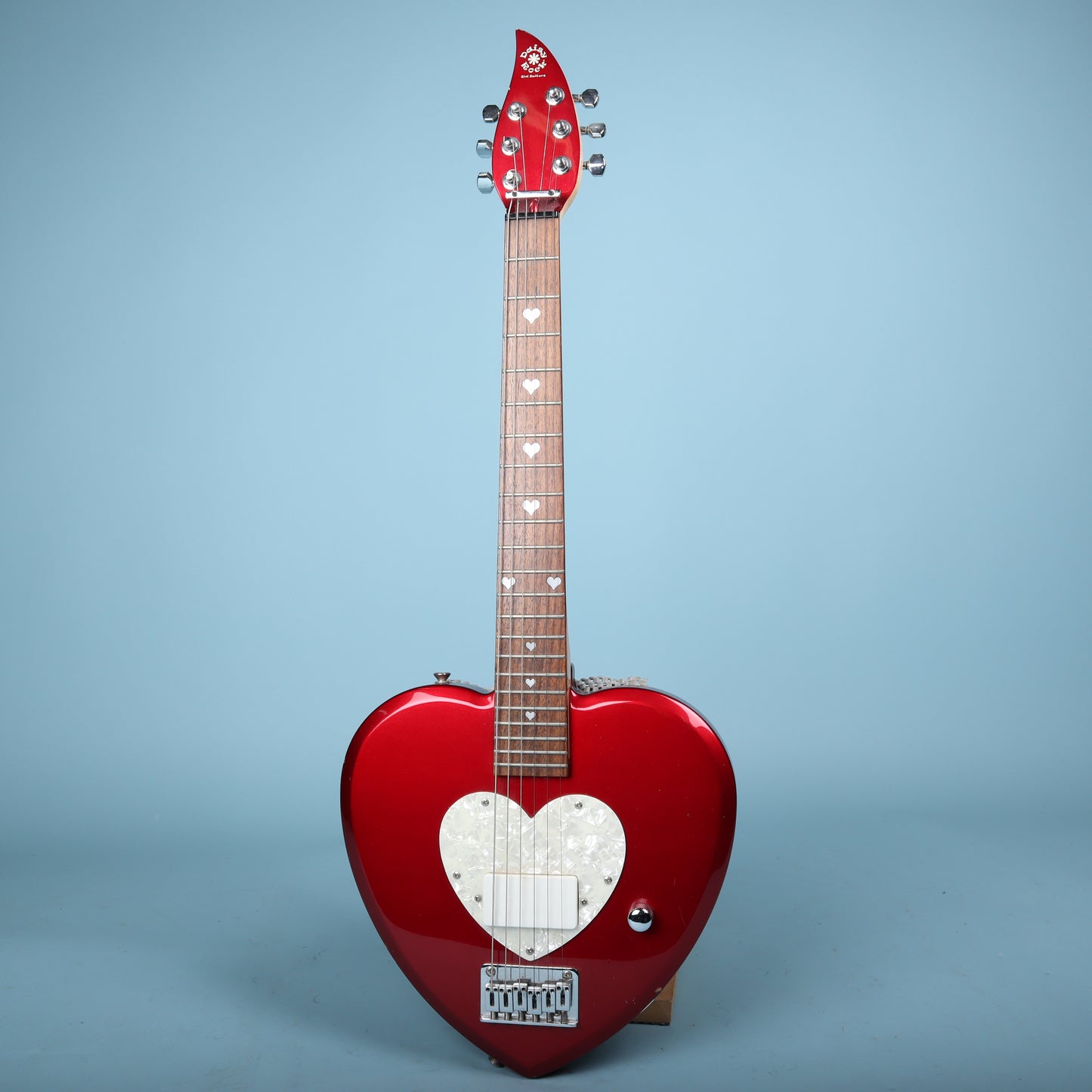 Daisy Rock Heartbreaker Short Scale Red Heart Electric Guitar