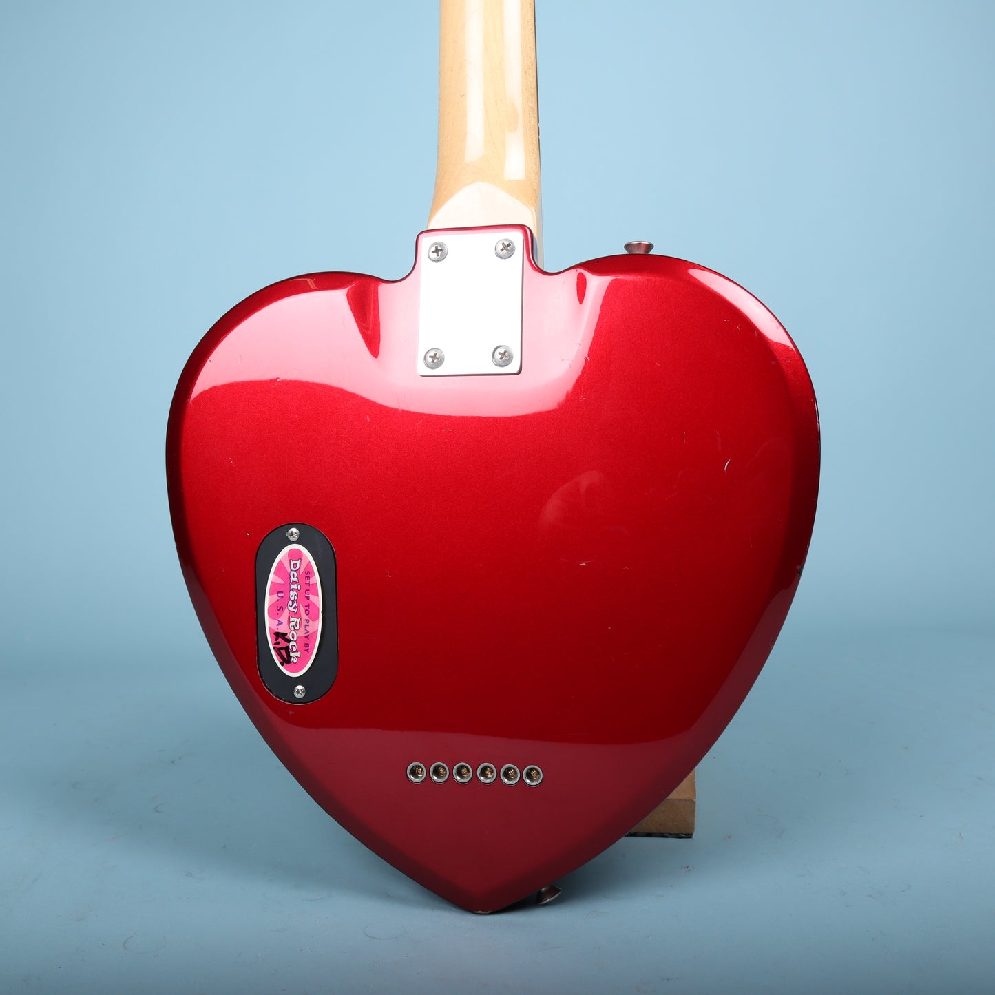Daisy Rock Heartbreaker Short Scale Red Heart Electric Guitar