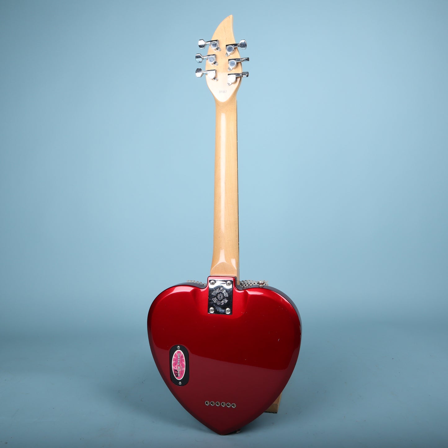 Daisy Rock Heartbreaker Short Scale Red Heart Electric Guitar