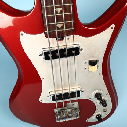 Teisco Shark Fin Short Scale KB-2 Bass Guitar
