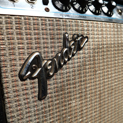 Vintage 1970s Fender Vibrosonic Reverb Amp Silverface