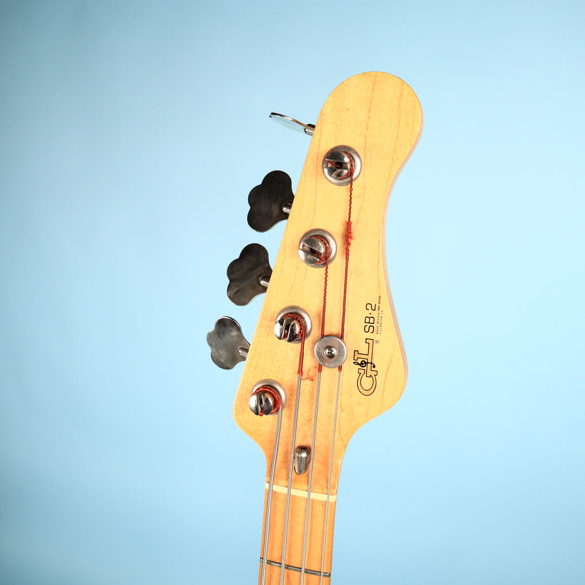 1984 G&L SB2 Ferrari Fullerton USA Red Bass Guitar