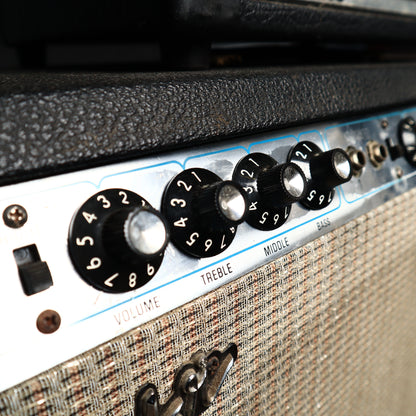 Vintage 1970s Fender Vibrosonic Reverb Amp Silverface