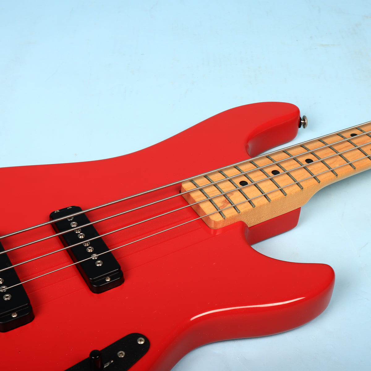 1984 G&L SB2 Ferrari Fullerton USA Red Bass Guitar