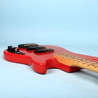 1984 G&L SB2 Ferrari Fullerton USA Red Bass Guitar