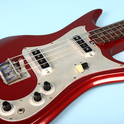 Teisco Shark Fin Short Scale KB-2 Bass Guitar
