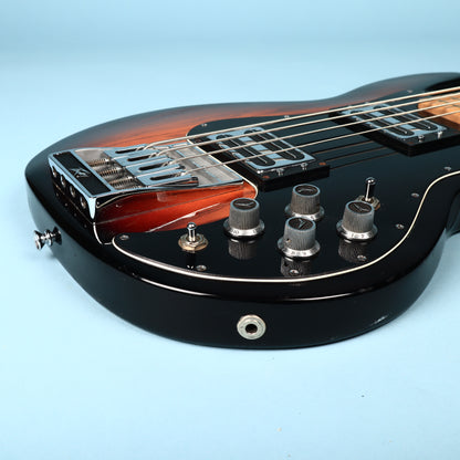 Vintage Original Peavey T-40 Bass Guitar Sunburst USA American