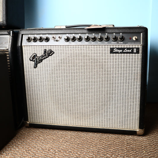 Fender Stage Lead II 2-Channel 100-Watt 1x12" Solid State Guitar Combo Black