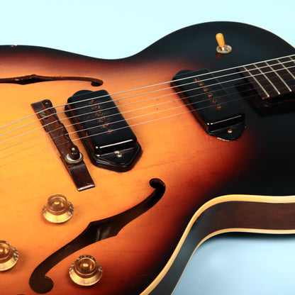 1957 Gibson Hollow body ES 125 Two Pickup TD Tobacco Burst Electric Guitar