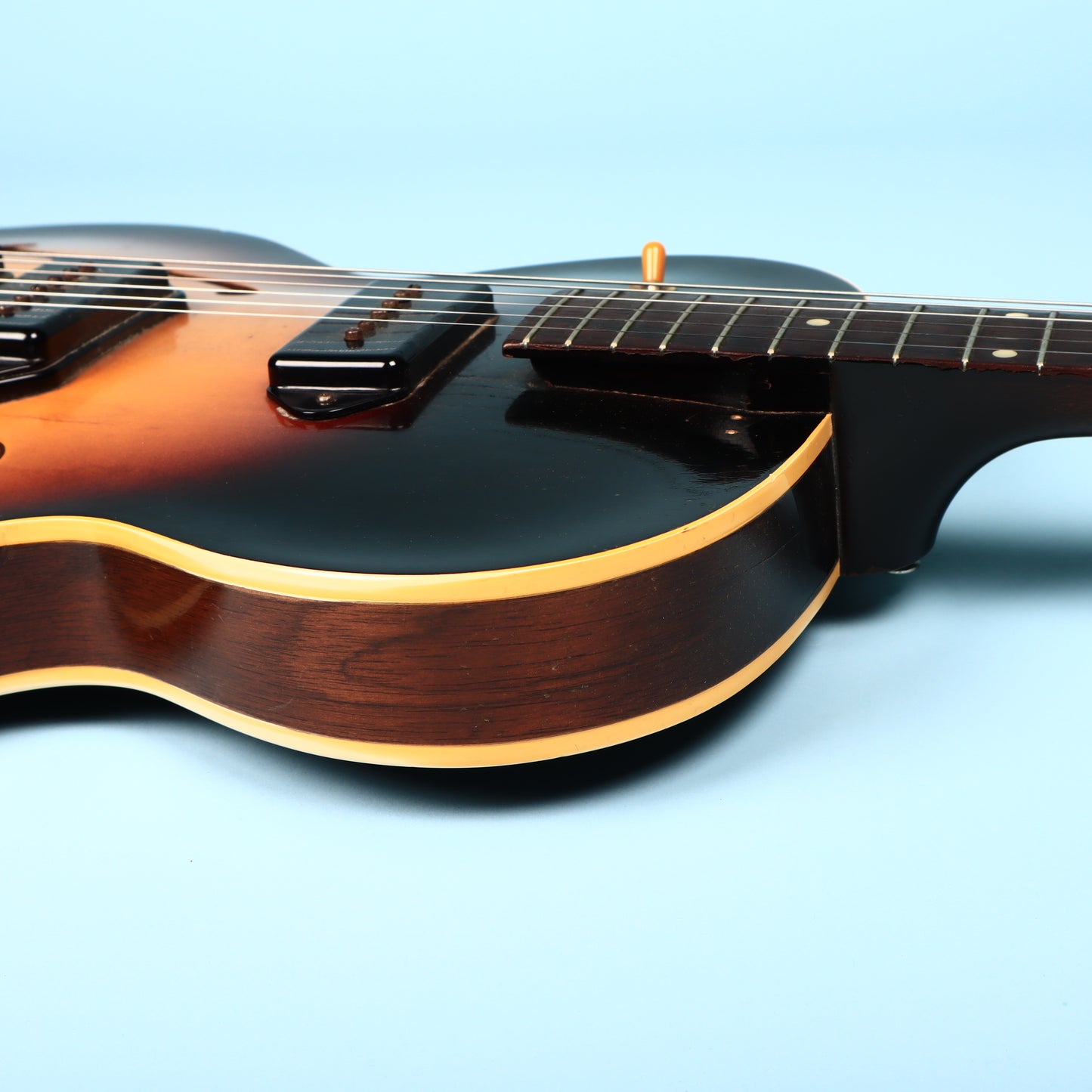 1957 Gibson Hollow body ES 125 Two Pickup TD Tobacco Burst Electric Guitar