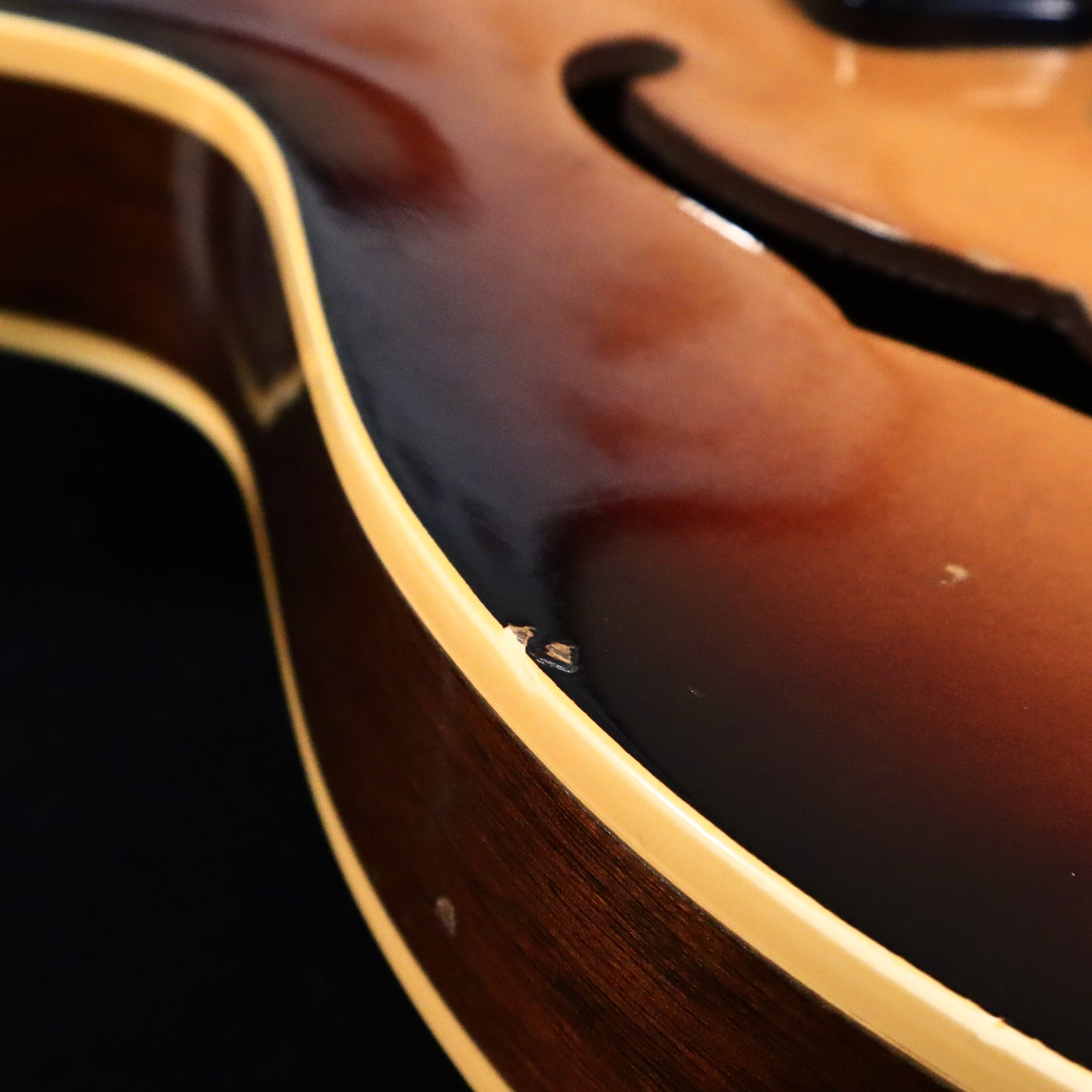 1957 Gibson Hollow body ES 125 Two Pickup TD Tobacco Burst Electric Guitar