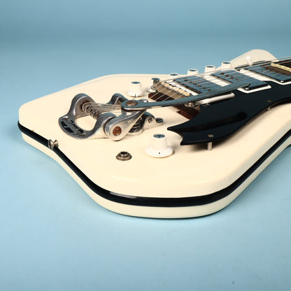 Vintage 1964 Valco Airline 3 Pickup Deluxe Res-O-Glass White