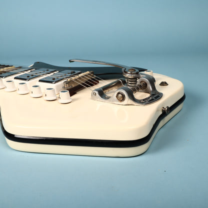 Vintage 1964 Valco Airline 3 Pickup Deluxe Res-O-Glass White