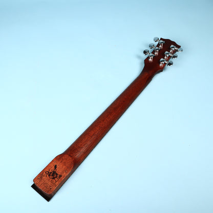 Warmoth Hombre Mahogany Ebony Fretboard Electric Guitar Neck Les Paul