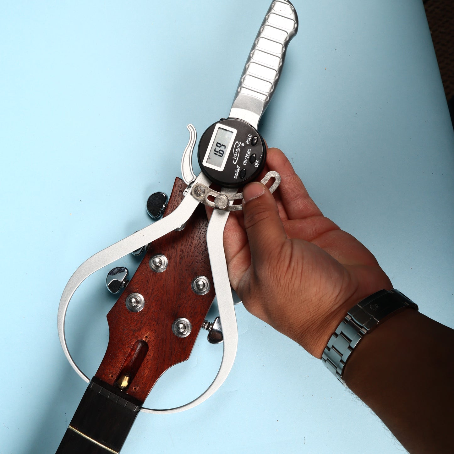 Warmoth Hombre Mahogany Ebony Fretboard Electric Guitar Neck Les Paul