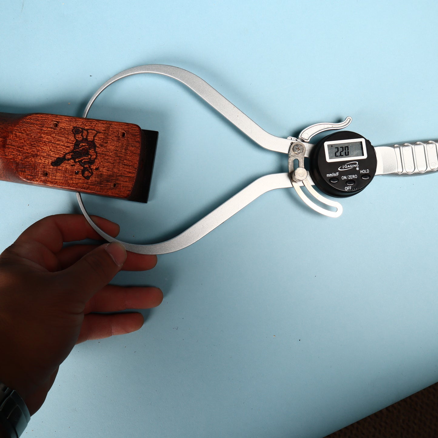 Warmoth Hombre Mahogany Ebony Fretboard Electric Guitar Neck Les Paul