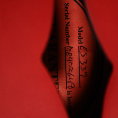 Gibson ES-339 Red Electric Guitar Memphis Semi-Hollowbody