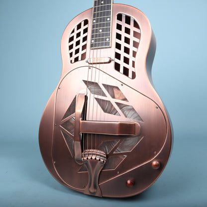 Bourbon Street Tricone Copper Electric Resonator Guitar Australia