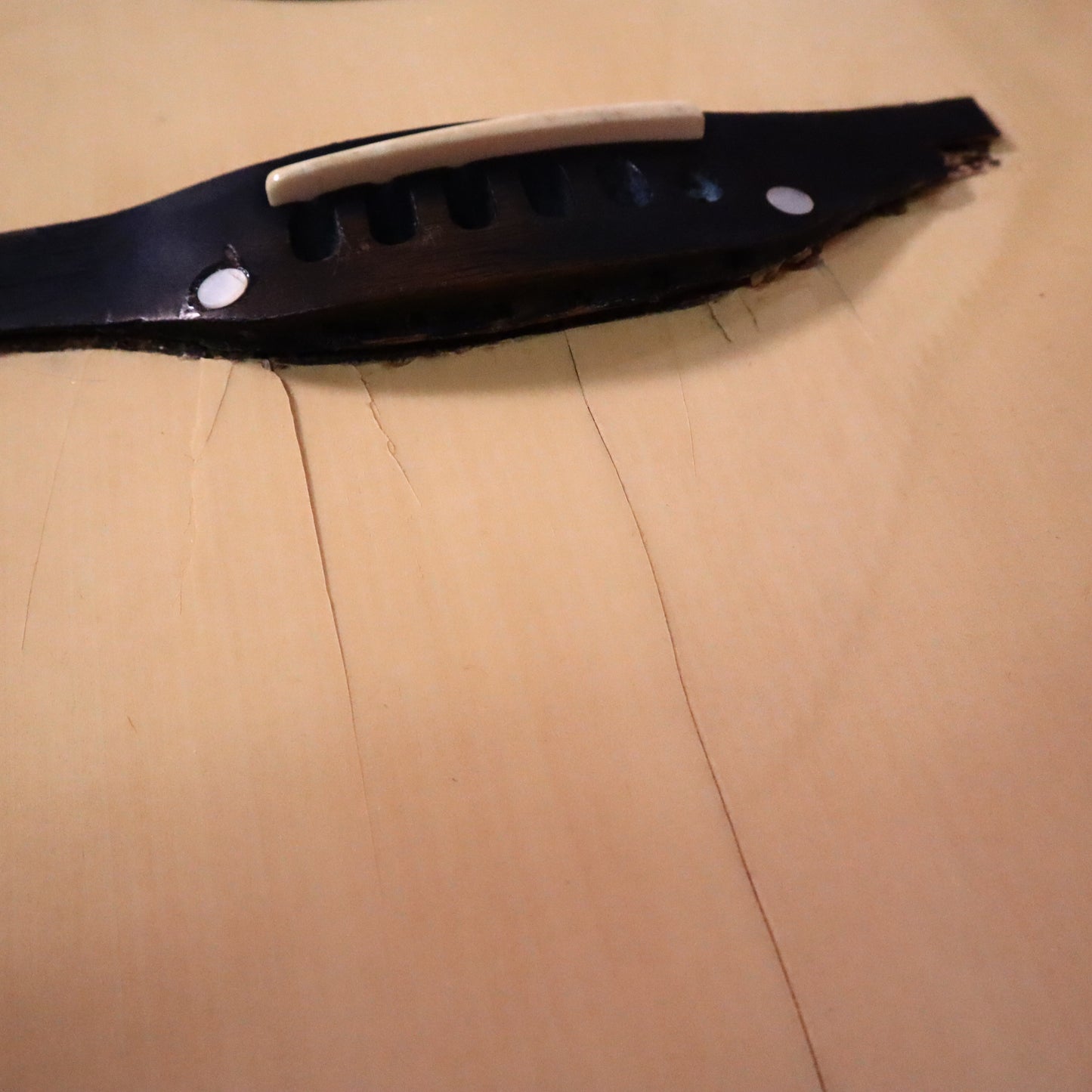 Vintage PROJECT U'Fix Ovation 1111-6 USA Acoustic Guitar