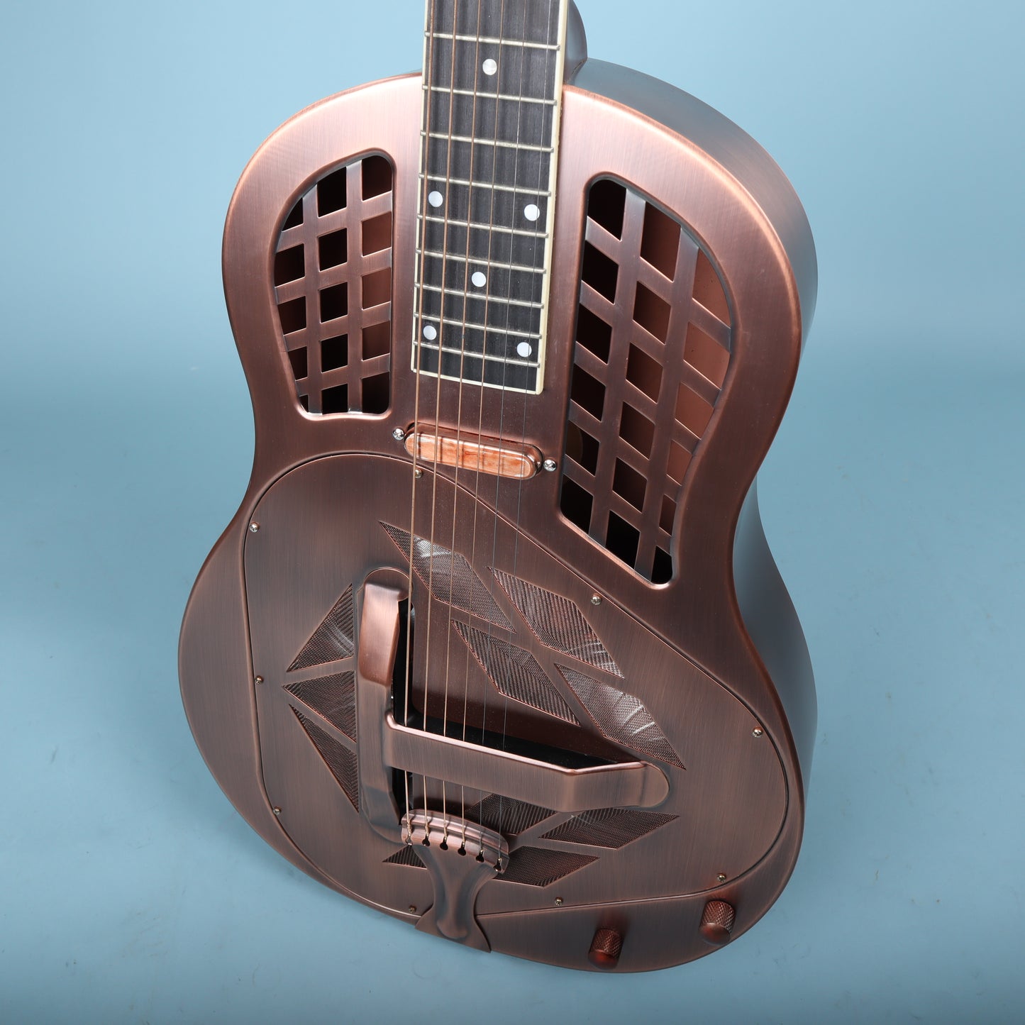 Bourbon Street Tricone Copper Electric Resonator Guitar Australia