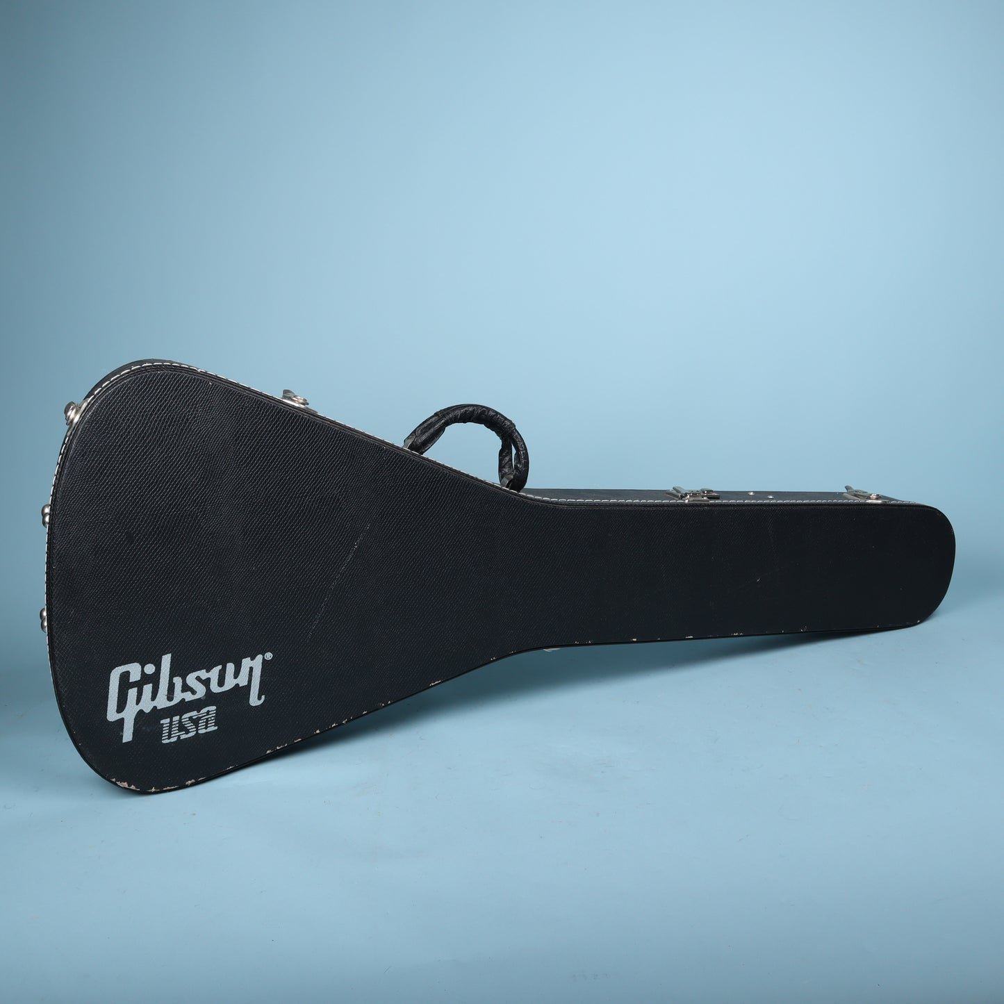 2000's Gibson USA Black Korina Flying V Hardshell Guitar Case