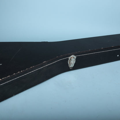 2000's Gibson USA Black Korina Flying V Hardshell Guitar Case