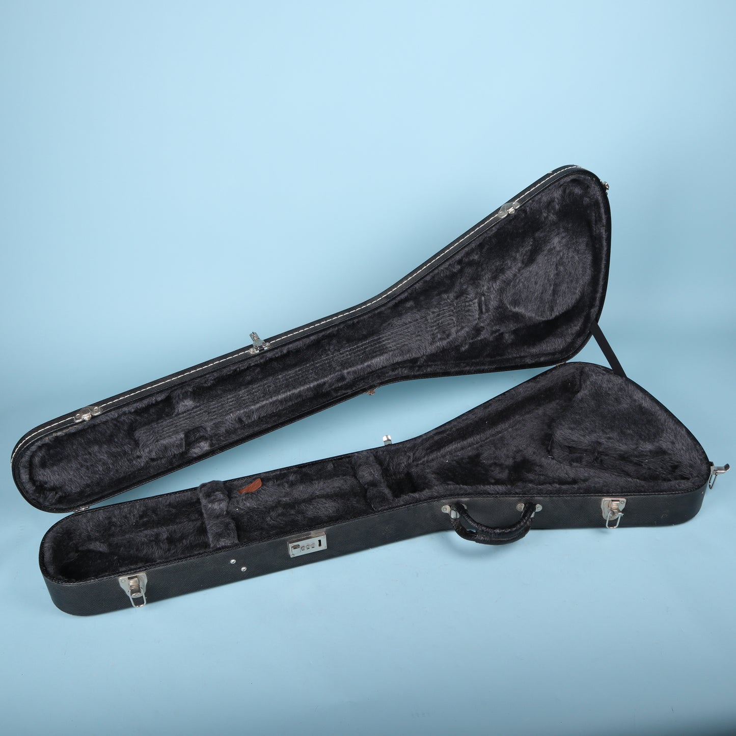 2000's Gibson USA Black Korina Flying V Hardshell Guitar Case