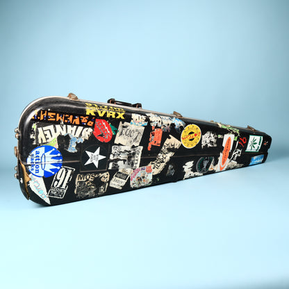 1970's Vintage MusicMan Music Man Bass Hardshell Case Tan Interior