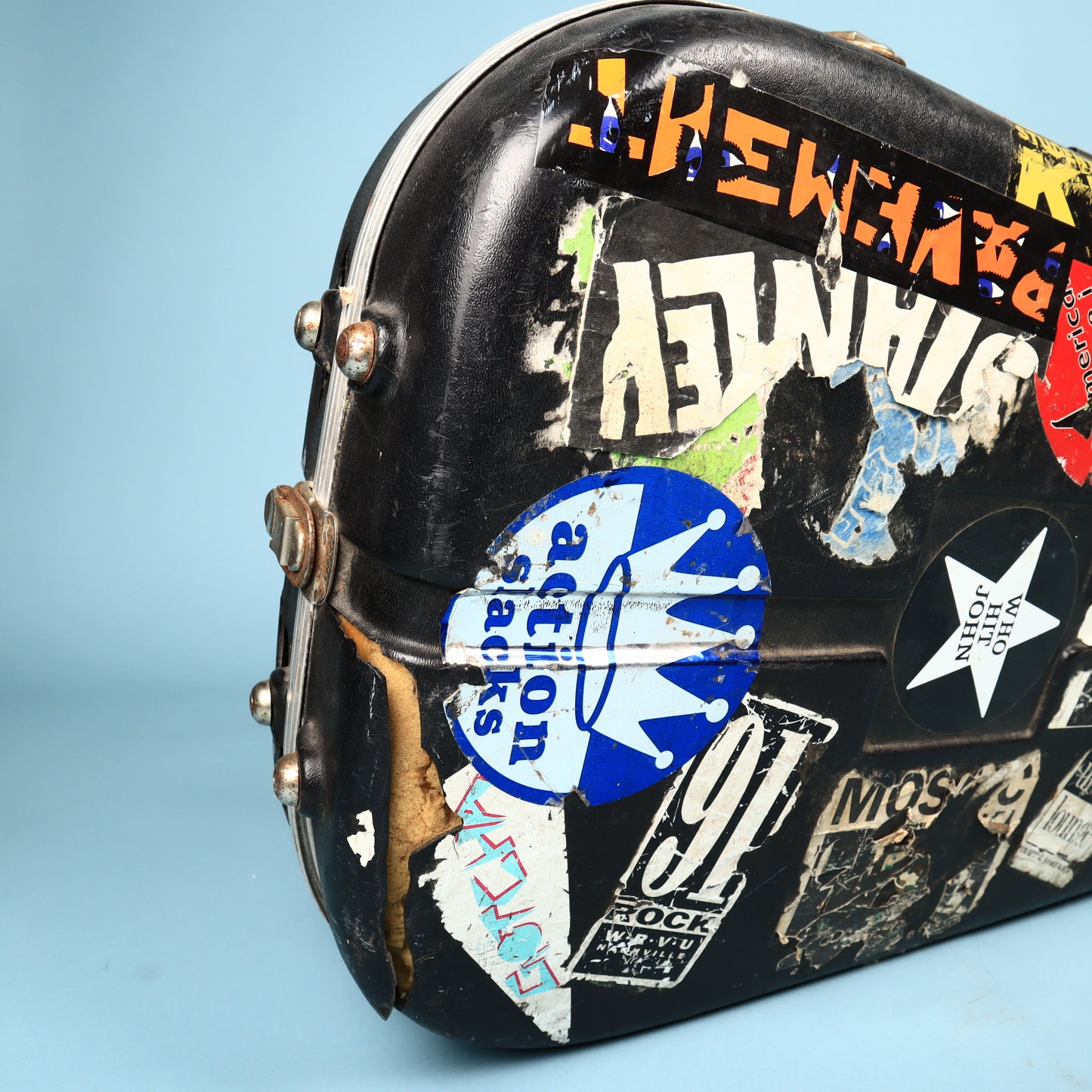 1970's Vintage MusicMan Music Man Bass Hardshell Case Tan Interior