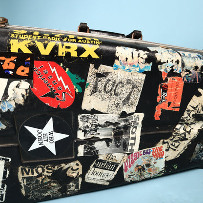 1970's Vintage MusicMan Music Man Bass Hardshell Case Tan Interior