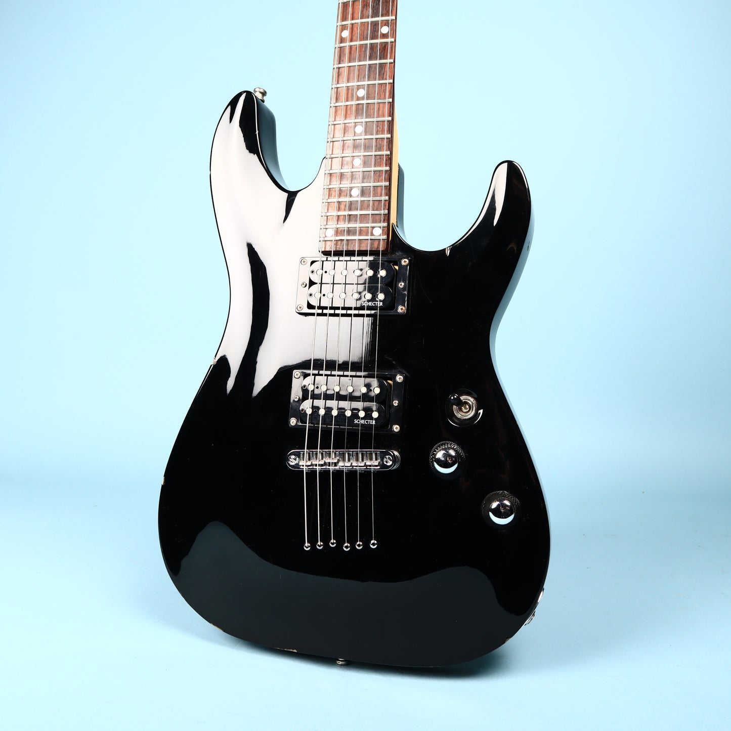 Schecter Omen-6 Electric Guitar Gloss Black