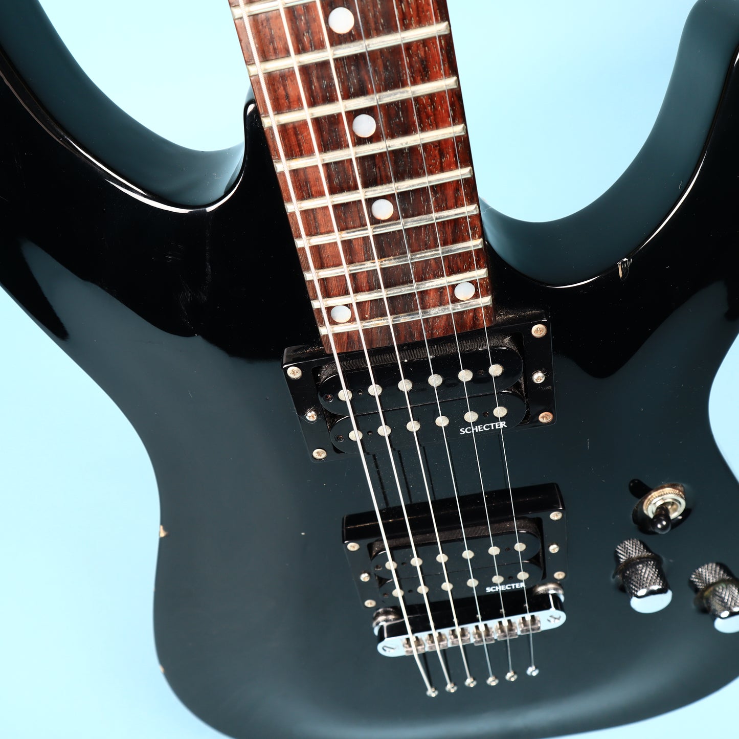 Schecter Omen-6 Electric Guitar Gloss Black