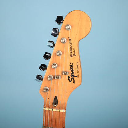1992 Squier MIK Stratocaster Korea Off-White Maple Neck